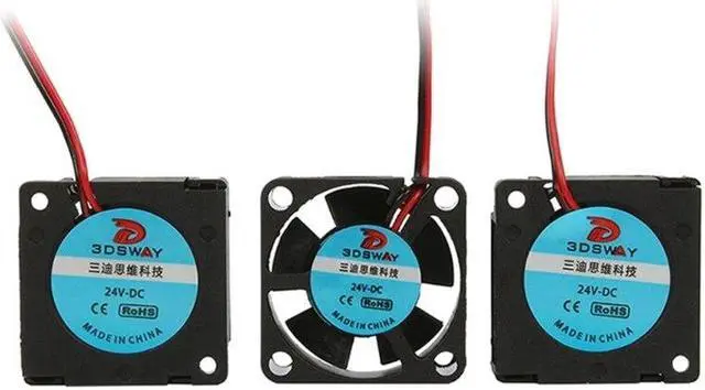 Alt view image 5 of 6 - 3D Printer Hotend Extruder Fan Bracket Air Duct TurboFan Blower Brackets (12V fan bracket)