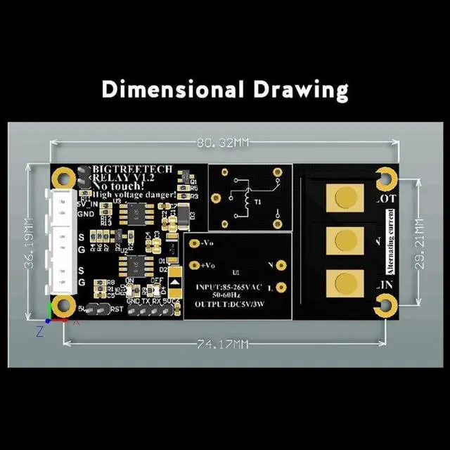 Alt view image 6 of 6 - V1.2 Automatic Shutdown Modules for CR10 Printer Reprap 3.3-5V