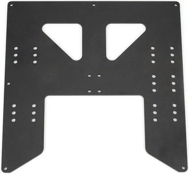 Alt view image 5 of 6 - Y Axis Hot Bed Support Plate Kit, 3D Parts Heater Bed of  i3  A8 A6 3D Printer Replacement Parts Aluminum(BK)