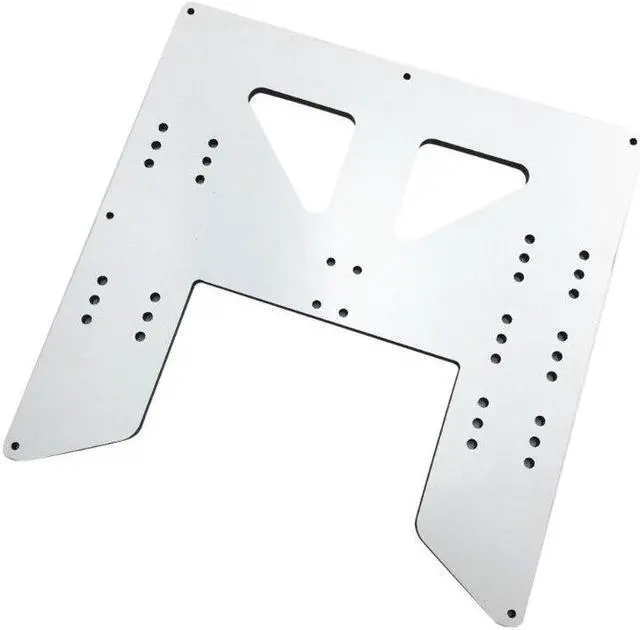 Alt view image 4 of 6 - Y Axis Hot Bed Support Plate Kit, 3D Parts Heater Bed of  i3  A8 A6 3D Printer Replacement Parts Aluminum(BK)