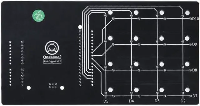 Alt view image 5 of 6 - RGBDuino RGB Keypad V1.0 Expansion Board Accessory - Brighten Up Your