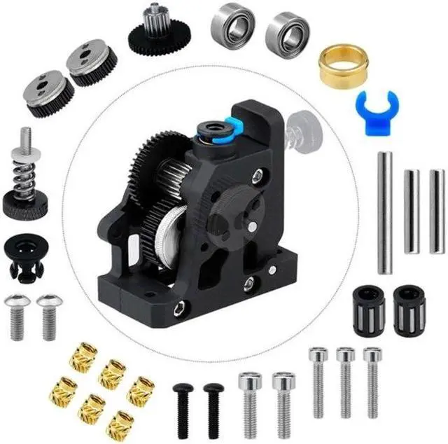 Main image of HGX-extruder Extruder Gear Kit Hardened Steel Upgrade Feed Gear Extruder Kit