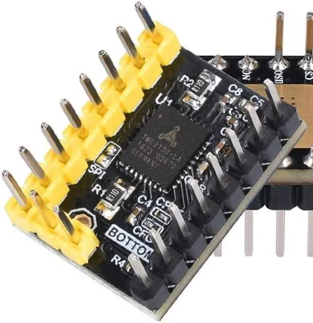 Alt view image 2 of 6 - 4Pcs 3D Printer TMC2130 .0 Stepping Stepper Motor Driver Modules with Heatsink