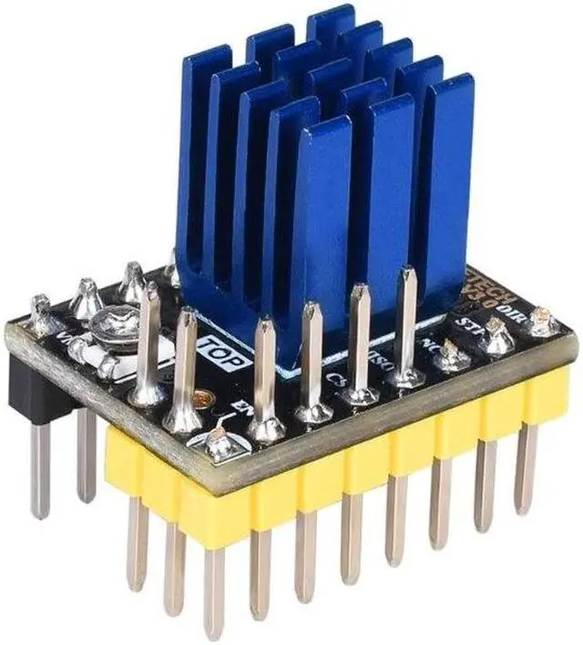 Alt view image 5 of 6 - 4Pcs 3D Printer TMC2130 .0 Stepping Stepper Motor Driver Modules with Heatsink