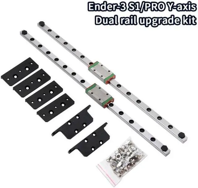 Alt view image 4 of 6 - 3D Printer Dual Y  MGN9H Linear Guide  For Ender3 S1/Ender3   3D Printer with Fix Plate Mount Bracket