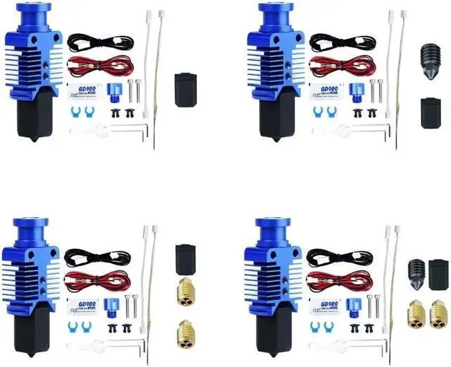 Alt view image 2 of 6 - 3D Printing Hotend  300°C Hardened Steel Nozzle End3 For Ender3/V-2/CR10(for KIT 1)