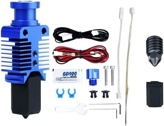 Alt view image 4 of 6 - 3D Printing Hotend  300°C Hardened Steel Nozzle End3 For Ender3/V-2/CR10(for KIT 1)
