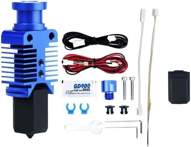 Alt view image 5 of 6 - 3D Printing Hotend  300°C Hardened Steel Nozzle End3 For Ender3/V-2/CR10(for KIT 1)