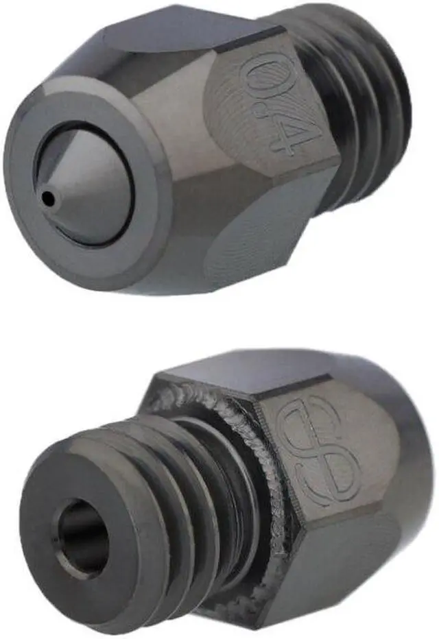 Alt view image 4 of 5 - Quality Mk8   MK8 Nozzle for 3/CR10 Long-Lasting Print Head(0.8mm)