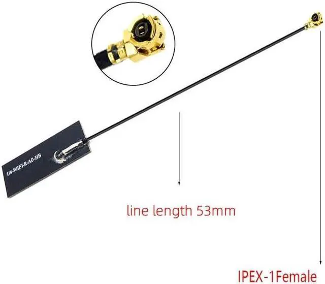 Alt view image 5 of 6 - 2PC Mini PCIE Wifi Internal Antenna Laptop Wifi BT Film Antenna for NetWork Card Dropship