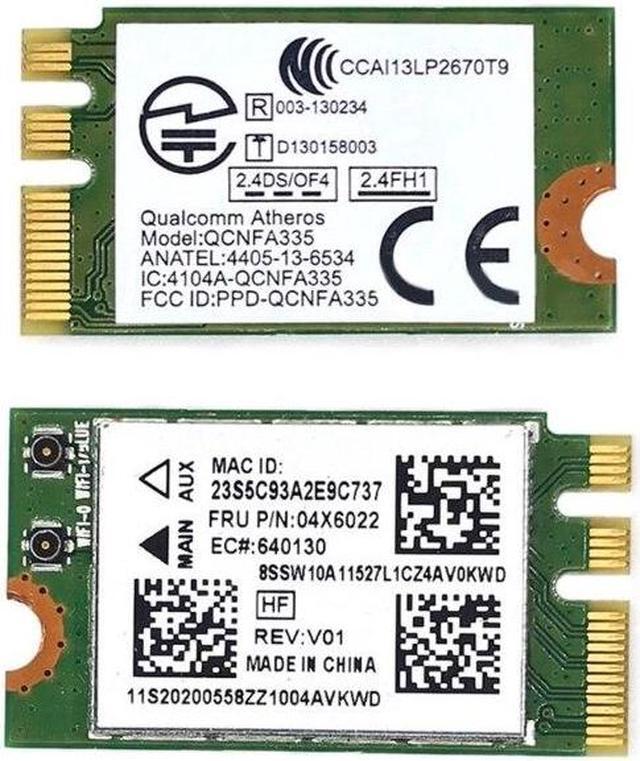 Alt view image 4 of 6 - WIFI Card QCNFA335 FRU 04X6022 Wireless  forG40-70 G40-80 G50-80 Dropship