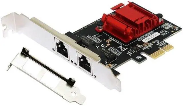 Main image of for Intel 82575&6 PCI-E X1 Gigabit  Card PCI  Ethernet Adapter 1000Mbps Support for Windows Server/Linux Dropship