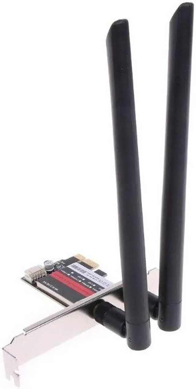 Alt view image 5 of 6 - 7260AC 2.4Ghz/5Ghz Dual-Band 1200Mbps Wireless PCI-E Wi-Fi Bluetooth-compatible4.0 7260 WIFI Card Desktop pcie Adapter Dropship