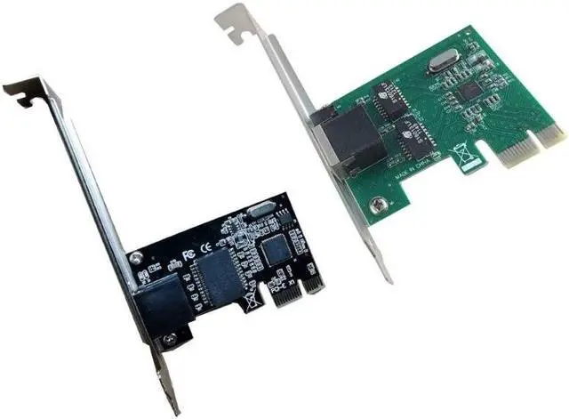Alt view image 3 of 6 - PCIE  Card Fully for PCI-E Ethernet Rj45 Adapter Driver-free Dropship(green)