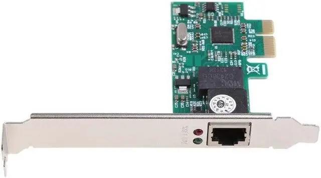 Alt view image 6 of 6 - PCIE  Card Fully for PCI-E Ethernet Rj45 Adapter Driver-free Dropship(green)