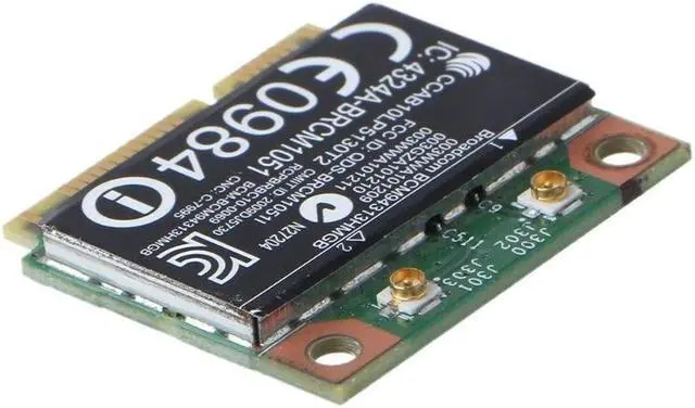 Alt view image 4 of 6 - Half Mini PCI-E 802.11b/g/n Wifi Card Bluetooth-compatible BCM94313HMGB BCM20702 Dropship