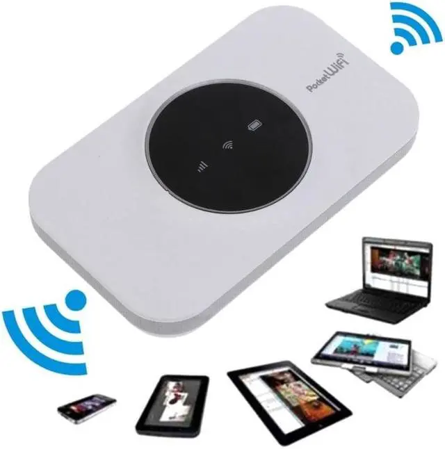 Alt view image 2 of 6 - 4G Wifi Router LTE Wireless Mini Mobile Wifi Portable Pocket Hotspot Car Modem Dropship