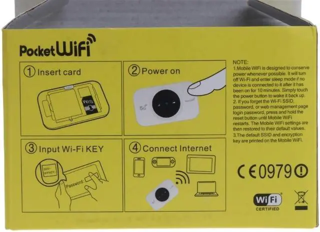 Alt view image 5 of 6 - 4G Wifi Router LTE Wireless Mini Mobile Wifi Portable Pocket Hotspot Car Modem Dropship