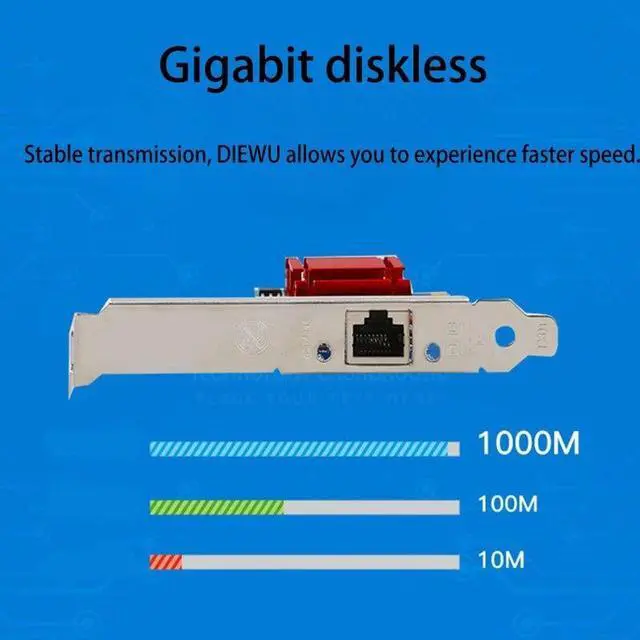 Alt view image 6 of 6 - PCIE X1 2500Mbps Server Ethernet Network Card RTL8125 RJ4 PCI-E Adapter Dropship