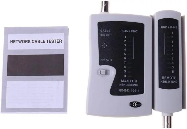Alt view image 2 of 6 - RJ45 BNC Tester Test  NS-468B LAN Network Cable Wire Dropship