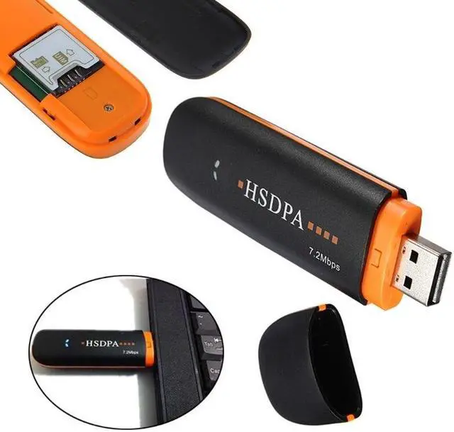 Alt view image 2 of 6 - USB STICK SIM Modem 7.2Mbps 3G Wireless Network Adapter with TF SIM Card  Dropship