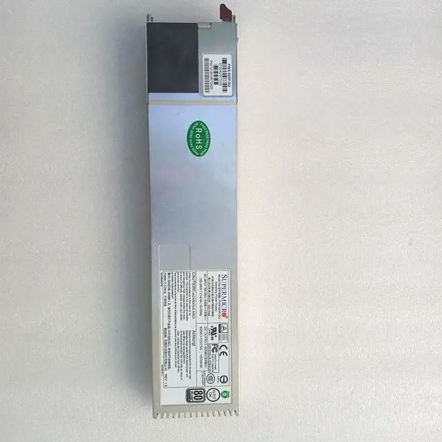 Alt view image 2 of 6 - PWS-920P-SQ 920W 1U Redundant Power Supply Unit PSU 80 Plus Platinum