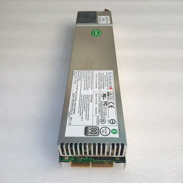 Alt view image 3 of 6 - PWS-920P-SQ 920W 1U Redundant Power Supply Unit PSU 80 Plus Platinum