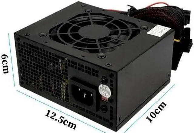 Alt view image 5 of 6 - 600W SFX power supply SFX Mini Desktop Cashier All-in-one HTPC MATX Small Chassis Computer PSU 220V 600W