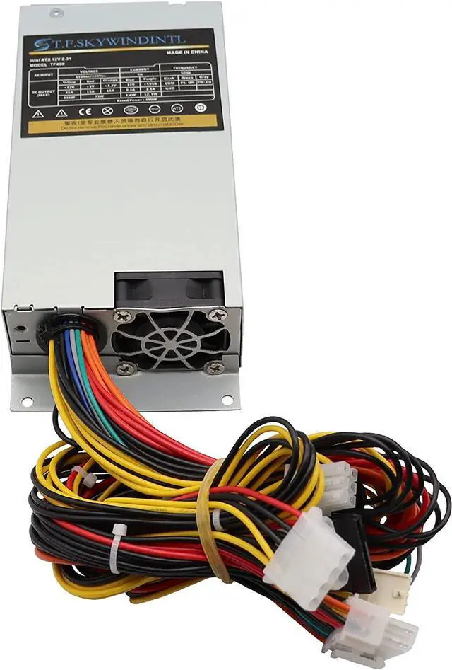 Alt view image 3 of 6 - 350W 1u Flex ATX Power Supply 90-264V AC 3A 50-60Hz 1U Small Desktop Computer PSU350W)