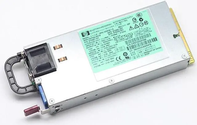 Alt view image 5 of 5 - for DL580 G7 Gen7 DL580G7 Server Platinum PSU 1200W 12V100A PLUS Power Supply DPS-1200FB-1 A HSTNS-PD19 570451-001