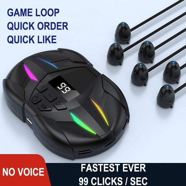 Auto Clicker Screen Device Automatic Tapper IOS Adjustable Speed