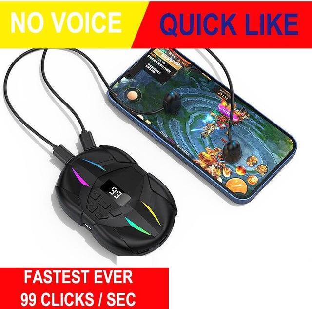 Auto Clicker Device Screen Auto Click Adjustable Speed Simulated