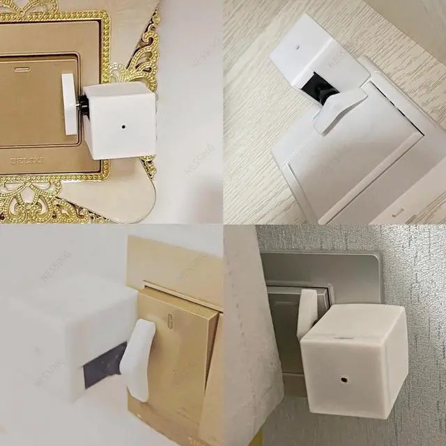 Alt view image 5 of 6 - Smart Remote Control Light Switch Bot Button light-off Wireless Remote off switch Wall Lamp Switches On Off Finger Arm Press bot(6M 2 Control)