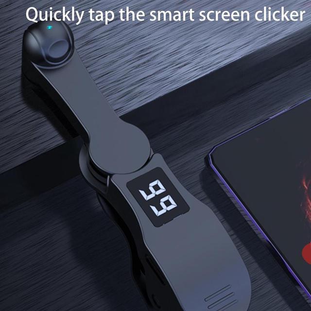 Screen Clicker Simulated Finger Clicking Adjustable Speed