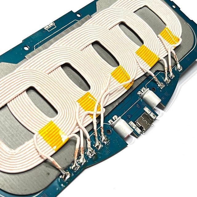Alt view image 4 of 6 - 5 Coil DIY Wireless Charging Desk Table Car Accessories Mobile Phone Qi Wireless Charging Coil Module Circuit Board Charger PCBA(Only PCBA)