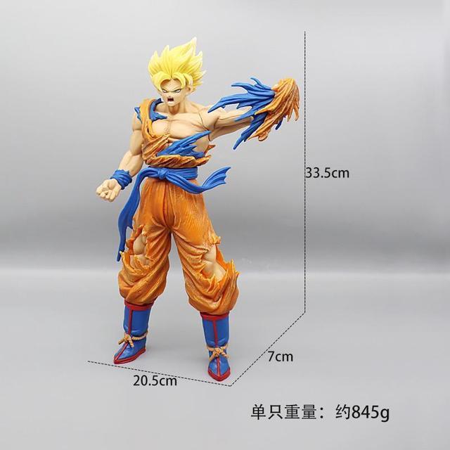24cm Super Saiyan 5 Son Goku Action Figure Toys Dragon Ball Z Pvc Model  Anime Dbz Kakarotto Figma Desktop Collectible Gifts