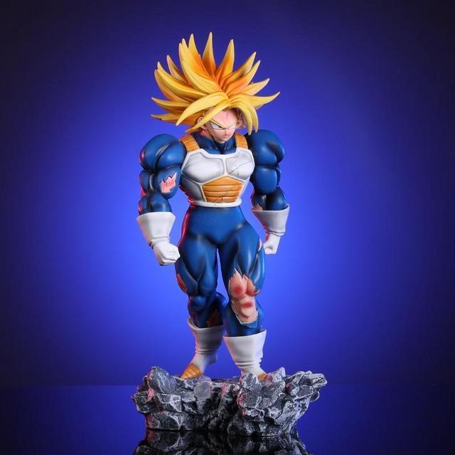 Anime Ball Z Super Saiyan Trunks Torankusu Battle Damage Luminous