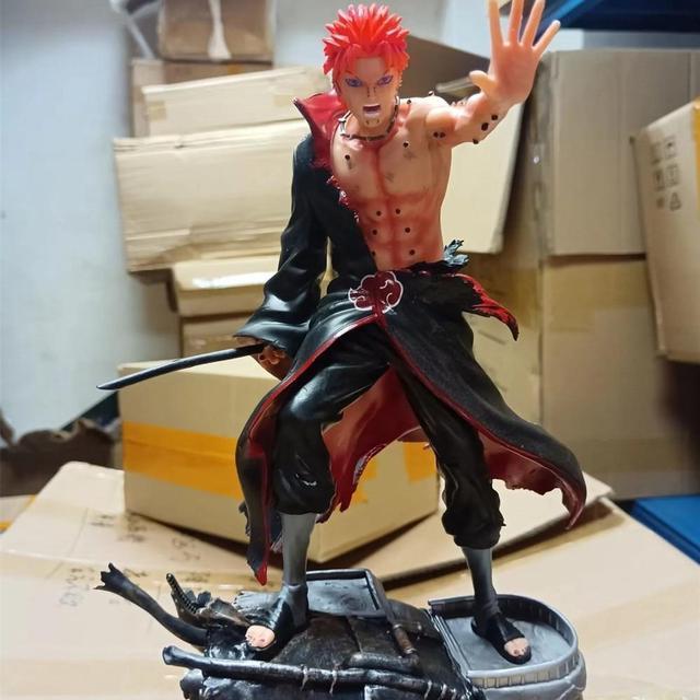 Anime Naruto Pain GK Battle Damage PVC Action Figure Collectible