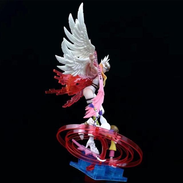 Digimon aventura tri angewomon figura digitas monstro anjo tailmon