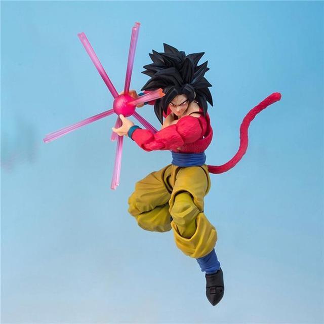 Bandai S.H.Figuarts Super Saiyan 4 Son Goku Dragon Ball GT Action Figure  for sale online