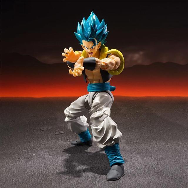 Figurine Dragon Ball Z Vegeta Super Saiyan Blue S.H. Figuarts - 15 cm