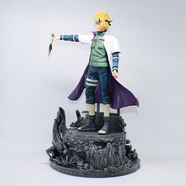 Naruto Minato Figuras Namikaze Minato, Boneca de Ação PVC, GK mal