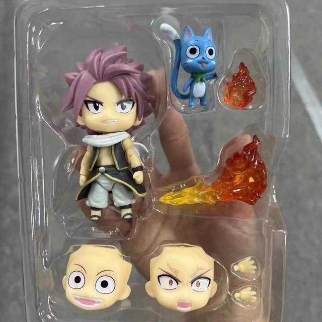  Anime Figure Natsu Dragneel PVC Figures Collectible Model Anime  Character Statue Toys Desktop Ornaments Gifts for Kids : Toys & Games