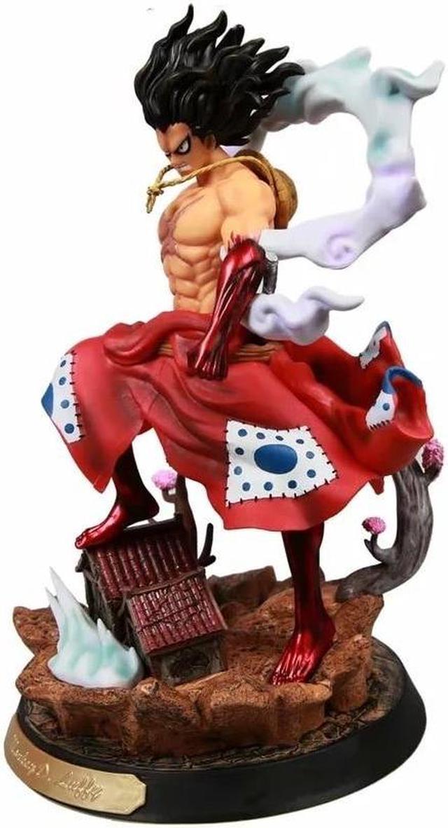 One Piece GK Anime Action Figure Wano Gear 4 Monkey D Luffy Figma Figurine  26cm PVC Model Snake Man Desktop StatueToys Kid