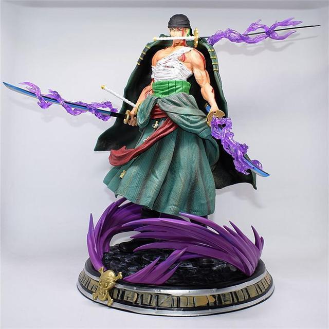 Boneco One Piece Roronoa Zoro Santoryu Dragão Gk