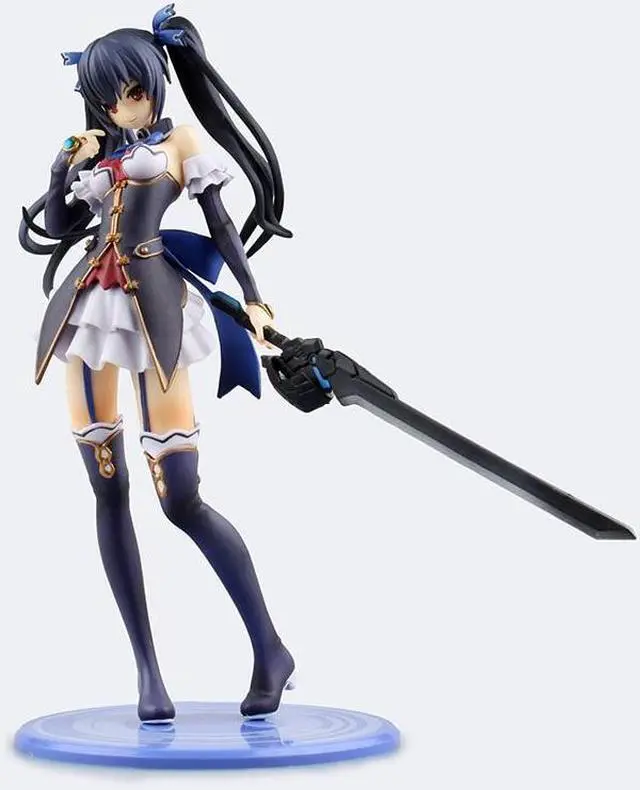 Alt view image 2 of 6 - Anime Hyperdimension Neptunia Lastation Noire PVC Action Figure Collectible Model Doll Toy 21cm