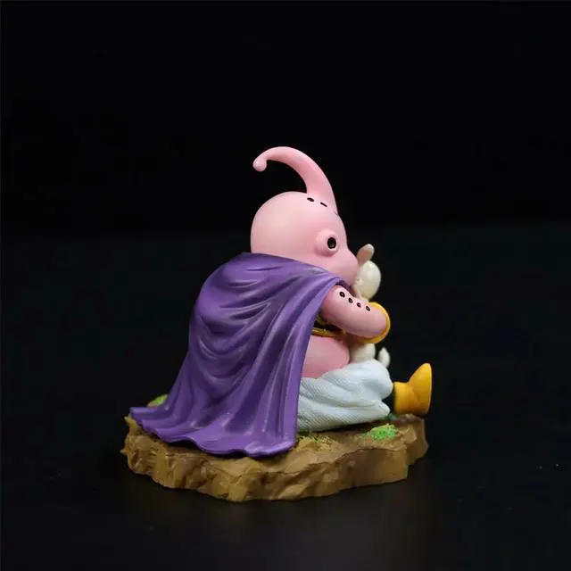 Alt view image 4 of 5 - Anime Ball Z Majin Buu Lick Dog GK PVC Action Figure Collectible Model Doll Toy 9cm