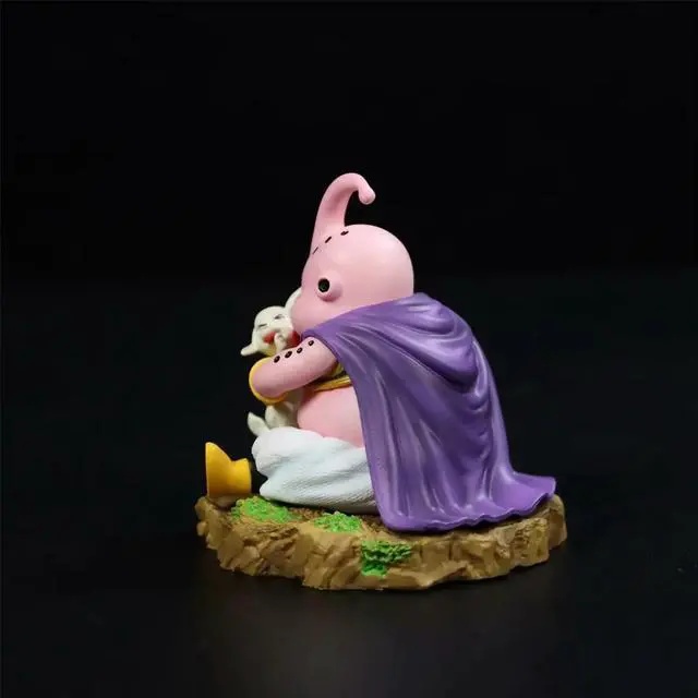 Alt view image 3 of 5 - Anime Ball Z Majin Buu Lick Dog GK PVC Action Figure Collectible Model Doll Toy 9cm