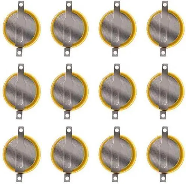 Main image of 12 Pack CR1616 3V Button Cell Lithium Battery with Solder Tabs for for Pokemon, Gameboy Color, Gameboy Advance Game Battery