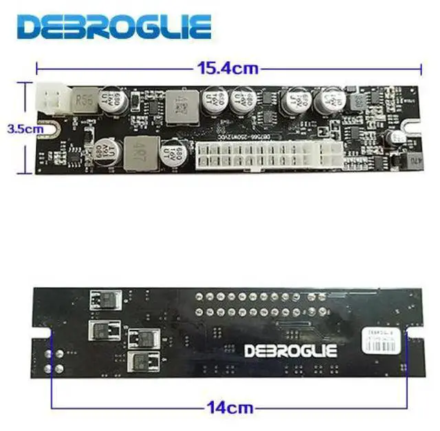 Alt view image 3 of 6 - 12V DC Input 250W Output Mini ITX Pico PSU DC ATX PC Switch DC Power Supply For Computer Server